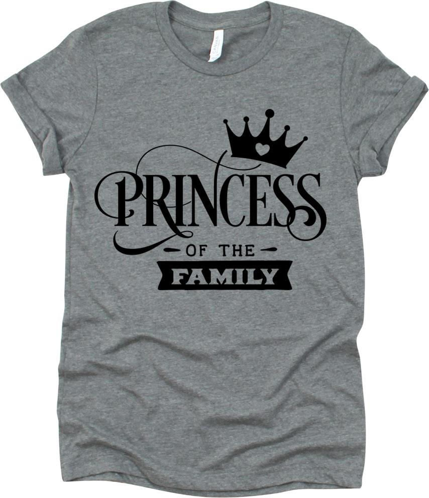 Princess Of The Family With Crown