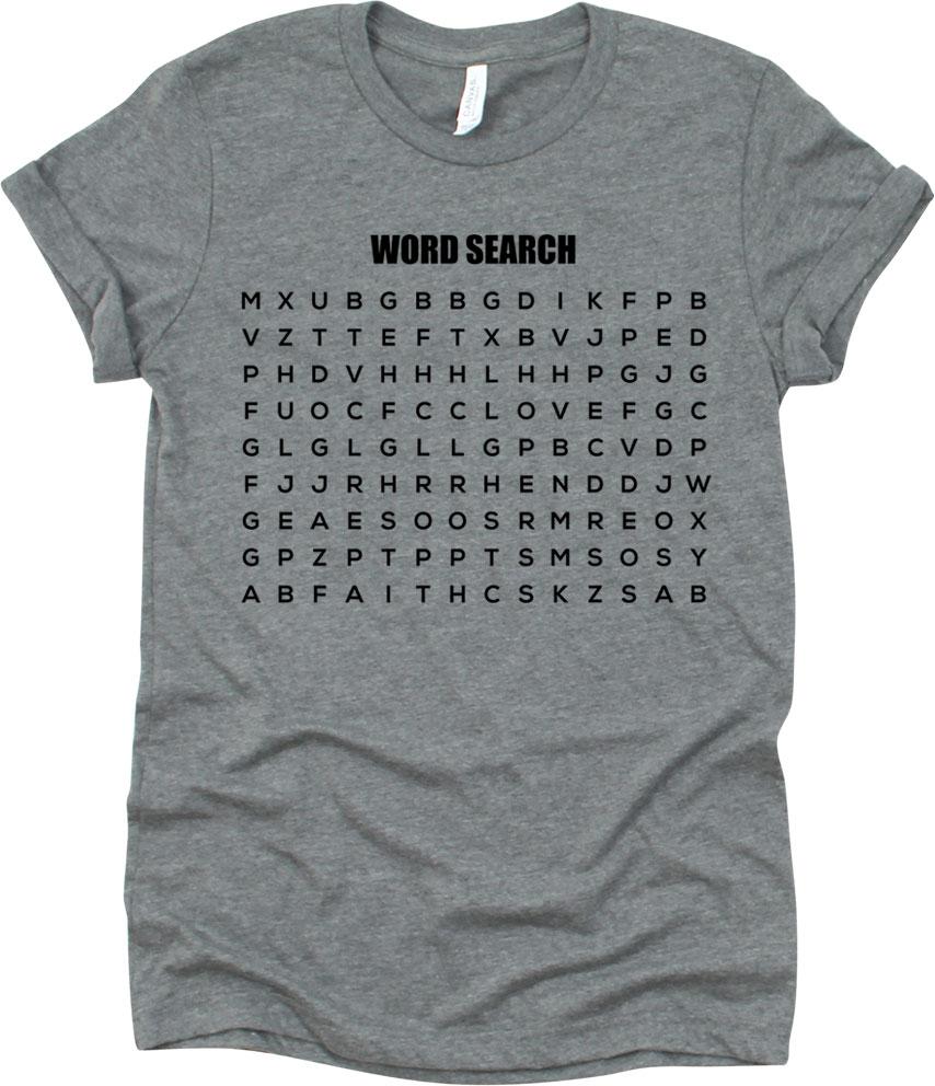 Word Search Love Hope Faith