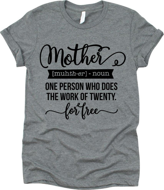 Mother One Person Wo Does The Work