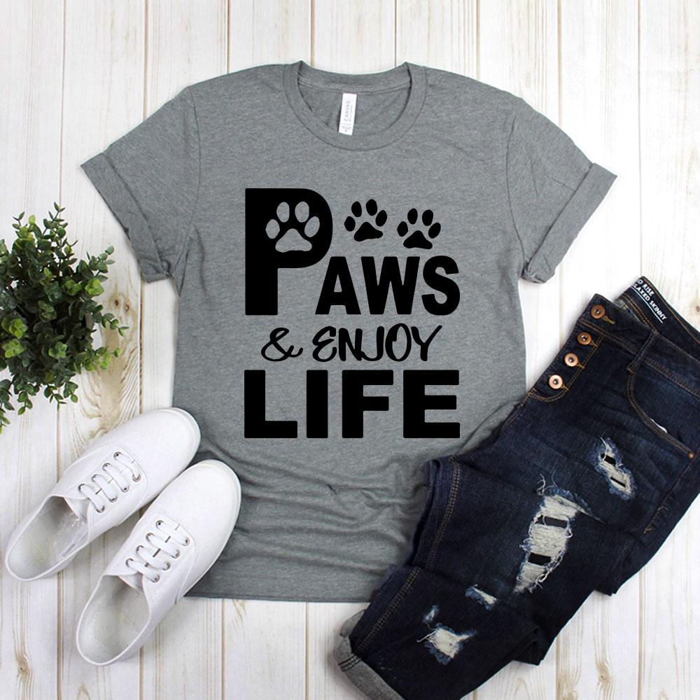 Paws & Enjoy Life With Dog Footprints