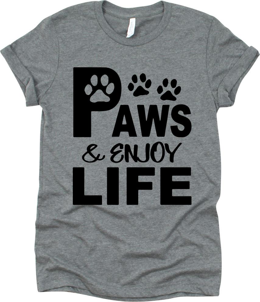 Paws & Enjoy Life With Dog Footprints