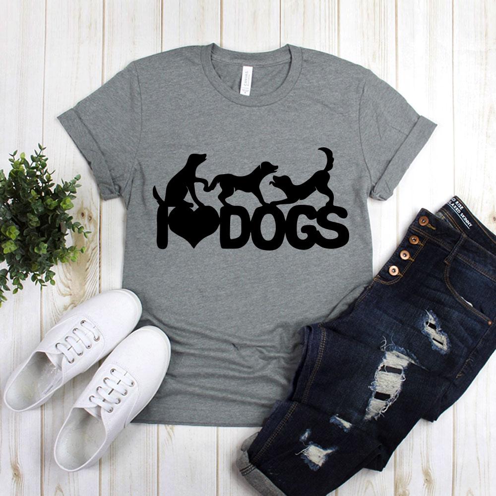 I Love Dogs With Tree Dogs