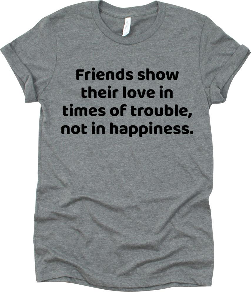 Friends Show Their Love In Times Of Trouble