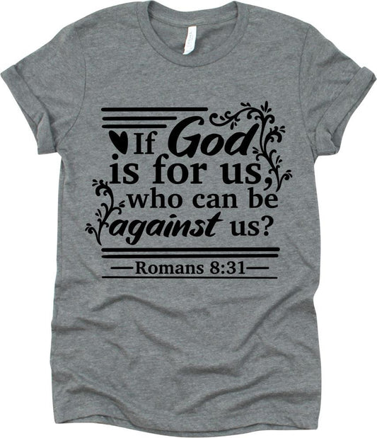 If God Is For Us Who Can Be Against Us Romans 8:31