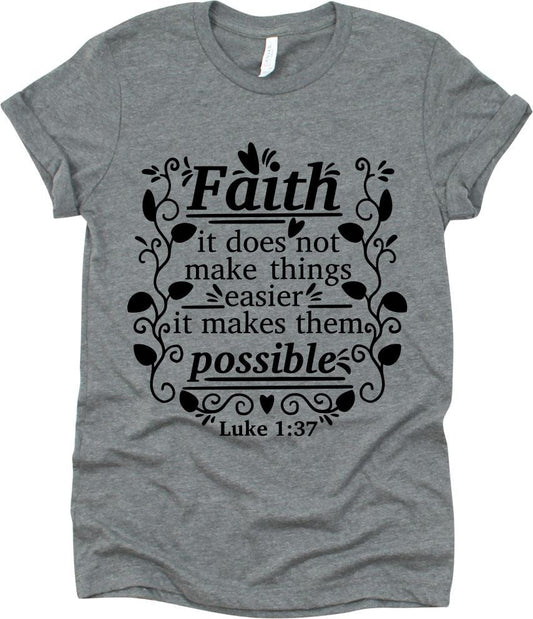Faith It Does Not Make Things Easier It Makes Them Possible