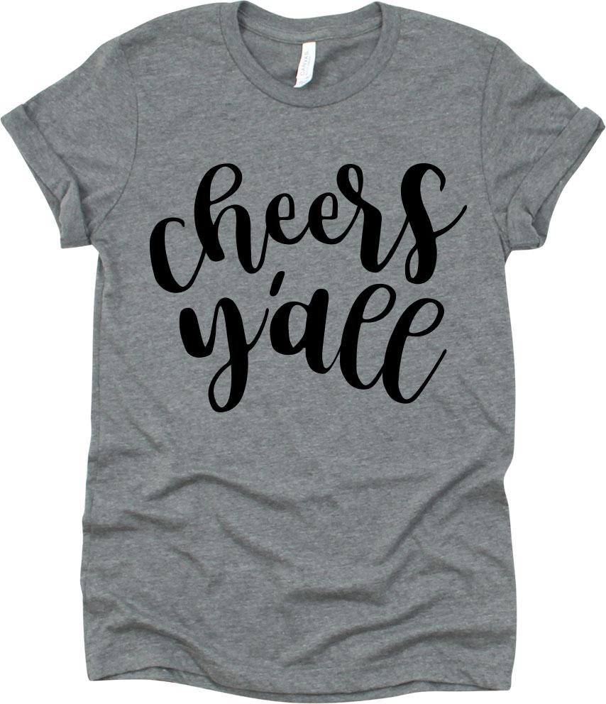 Cheers Y'all Plain Design