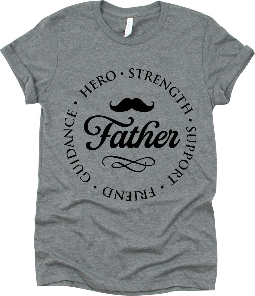 Father Hero Strength Support Friend Guidance