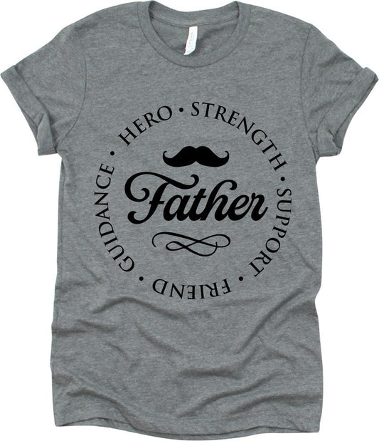 Father Hero Strength Support Friend Guidance