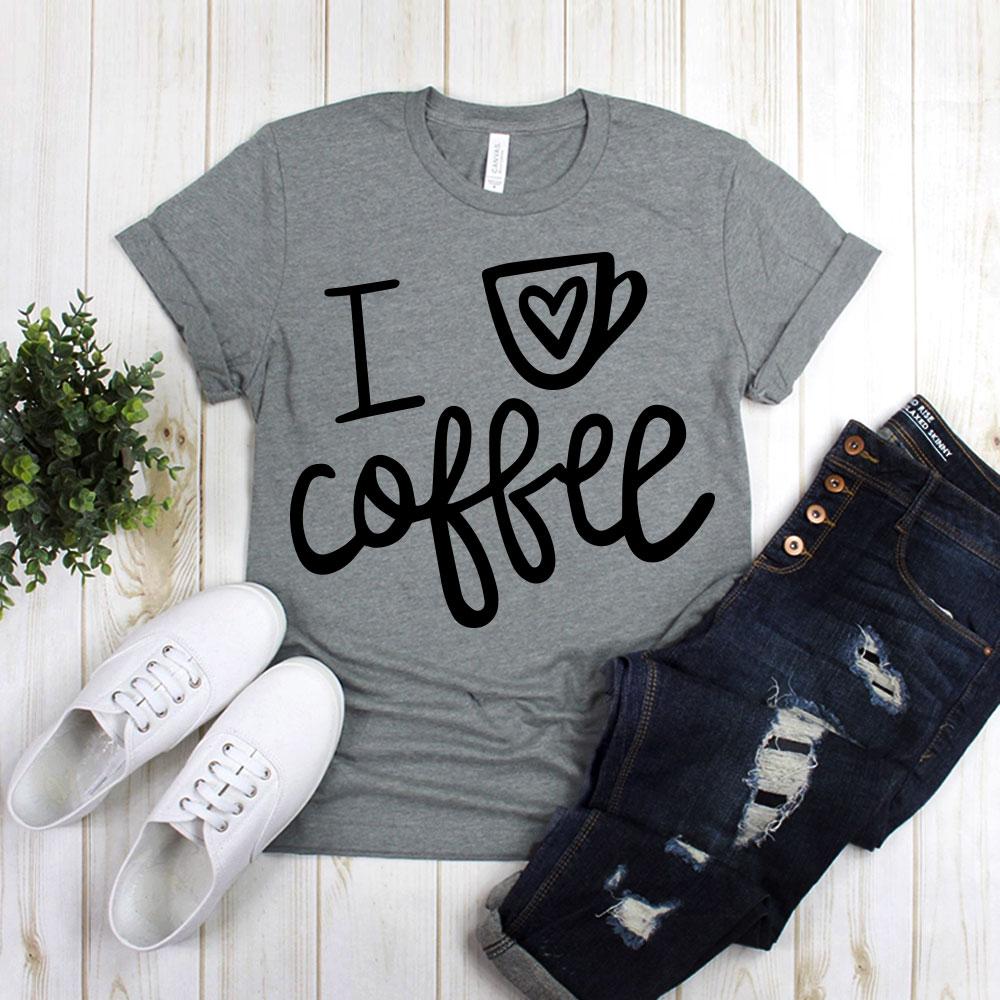 I Love Coffee With Heart In Cup