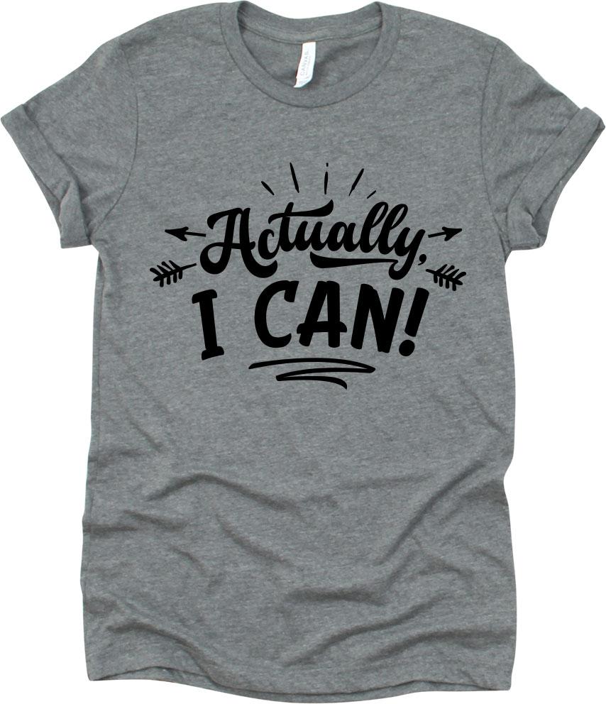 Actually I Can
