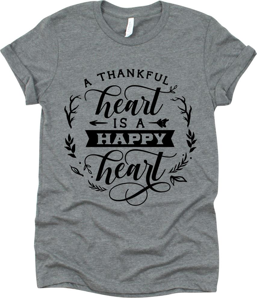 A Thankful Heart Is A Happy Heart