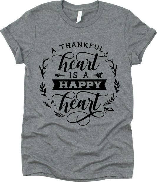 A Thankful Heart Is A Happy Heart