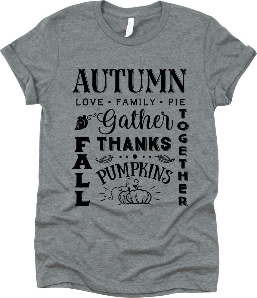 Autumn Love Family Pie Together