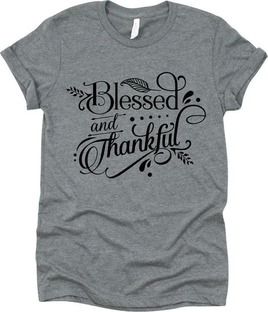 Blessed And Thankful Leaves