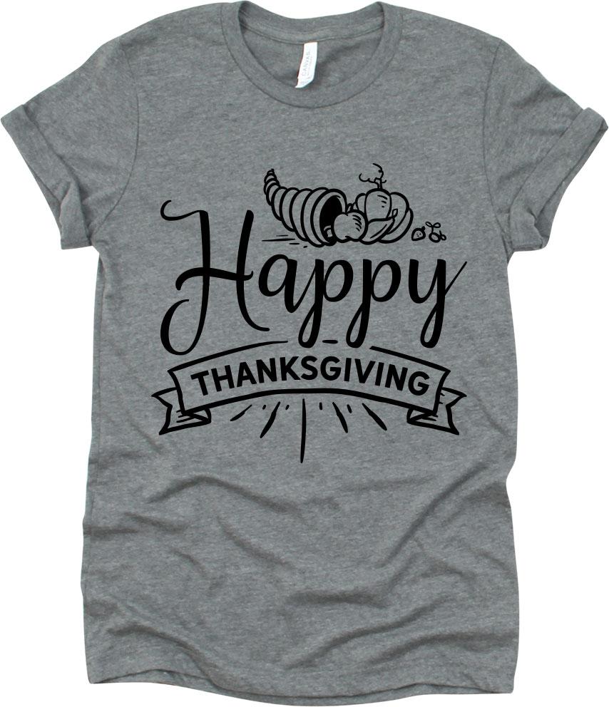 Happy Thanksgiving Trumpet Design