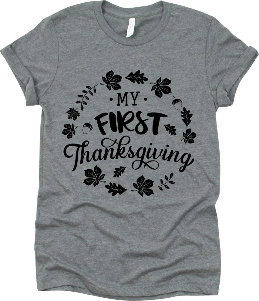 My First Thanksgiving With Leaves
