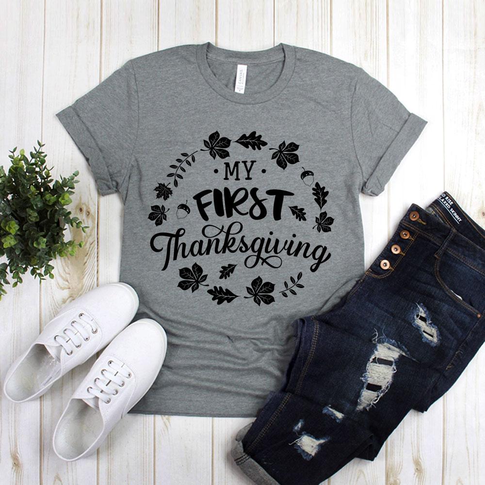 My First Thanksgiving With Leaves