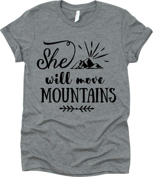 She Will Move Mountains With Mountains