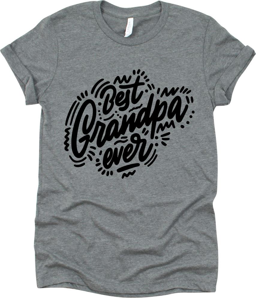 Best Grandpa Ever With Text Border