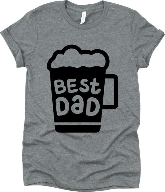 Best Dad Beer Shirt Design