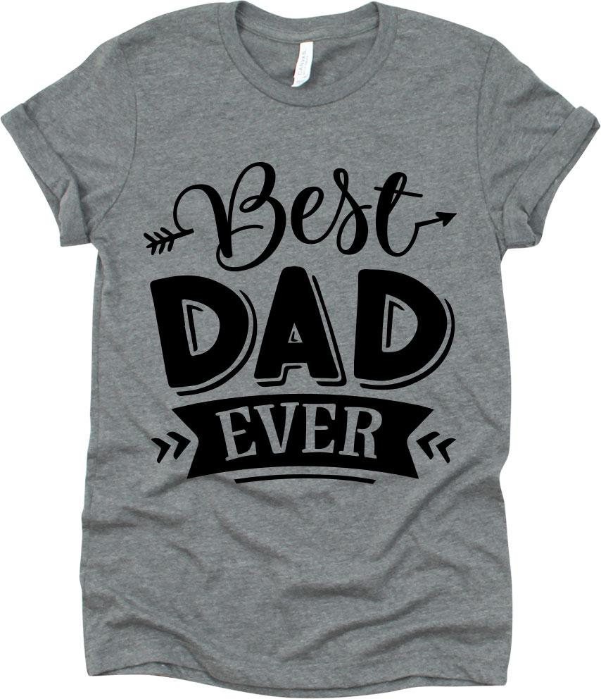 Best Dad Ever With Arrow Design