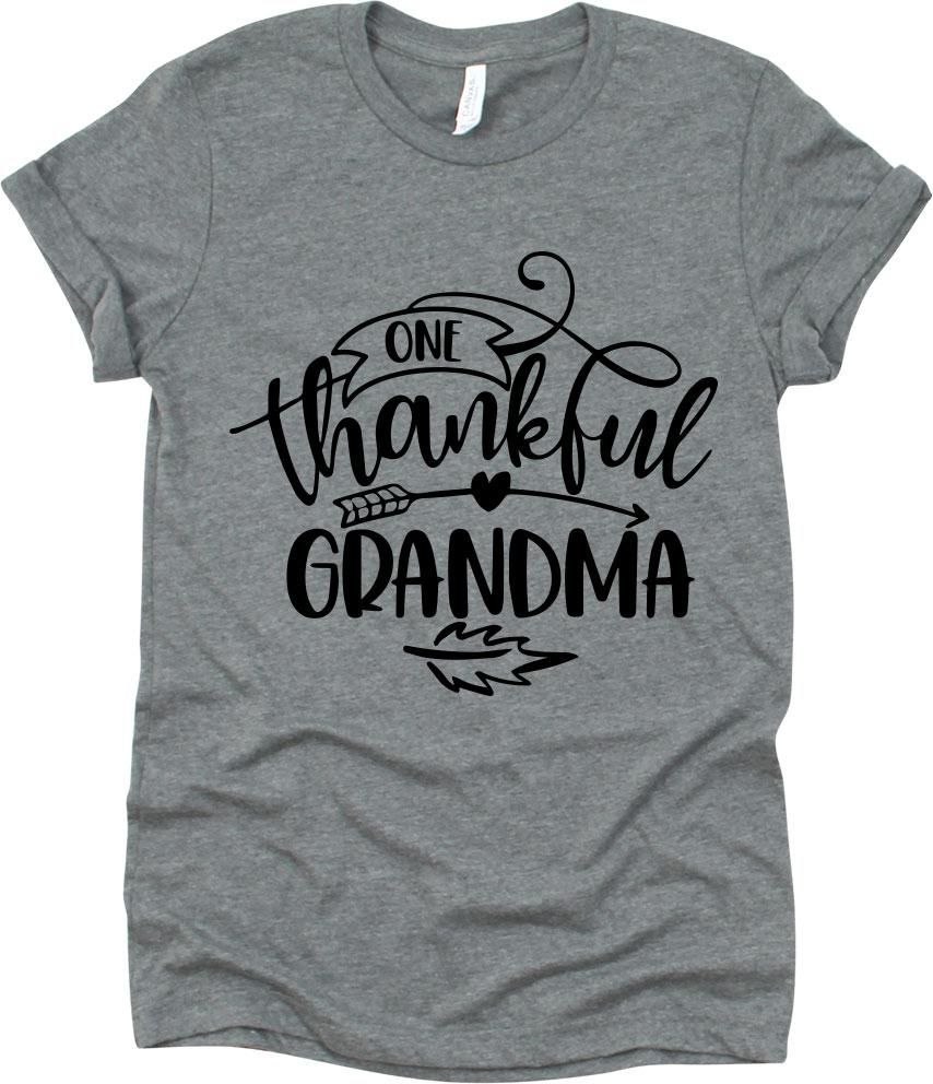One Thankful Grandma With Arrowed Heart