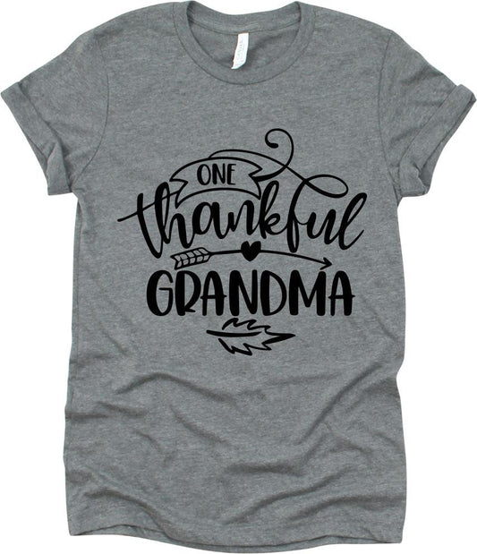 One Thankful Grandma With Arrowed Heart