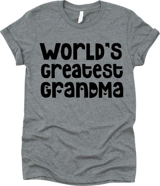 World's Greatest Grandma With Mini Hearts