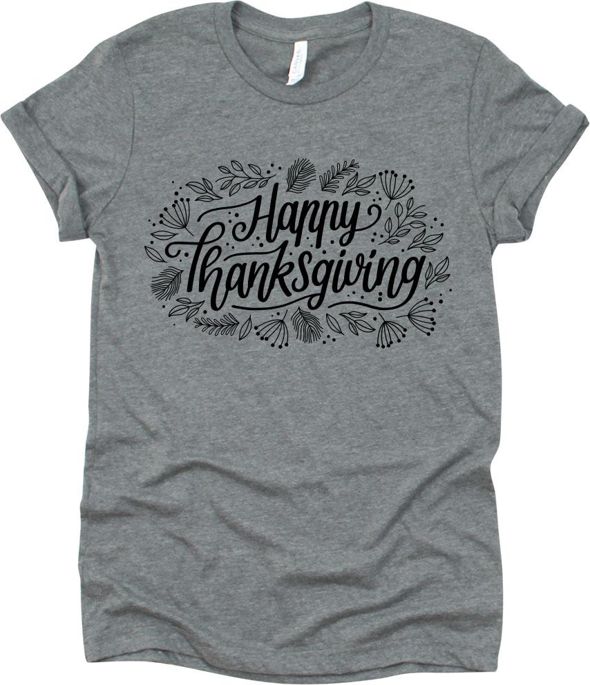 Happy Thanksgiving Decorative Leaves