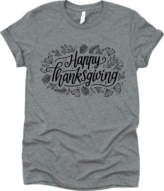 Happy Thanksgiving Decorative Leaves