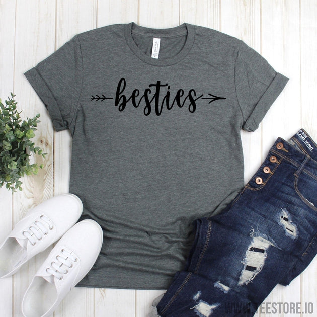 www.teestore.io-Best Friends Shirts - Besties Shirt - BFF Shirts - Best Friends TShirts - Best Friend Gift - Best Friends Tees Tshirt Funny Sarcastic Humor Comical Tee | TeeStore.io