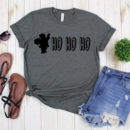 www.teestore.io-Christmas Tee Shirt - HO HO HO Santa Claus - Christmas Tee Shirt - Christmas T-shirt - Christmas Shirt - Holiday Tee Tshirt Funny Sarcastic Humor Comical Tee | TeeStore.io