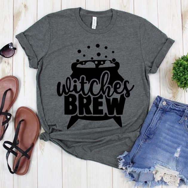 wwwteestoreio-Halloween Shirt - Witches Brew Uppercase Brew - Fall Shirt - Halloween TShirt - Pumpkin Shirt - Boo Shirt