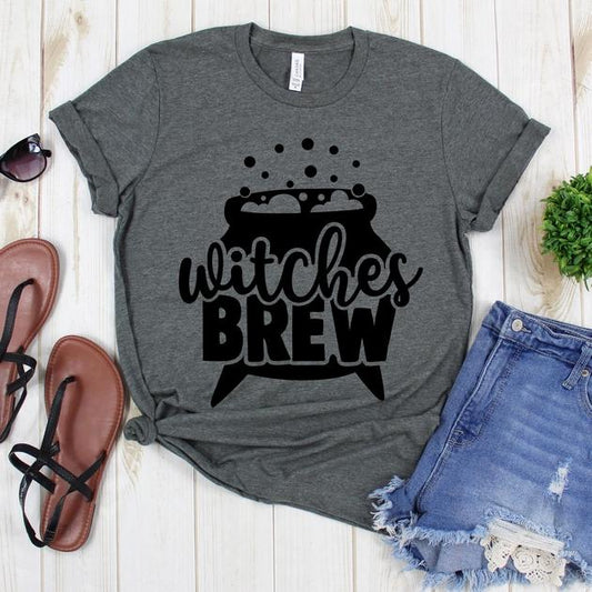 wwwteestoreio-Halloween Shirt - Witches Brew Uppercase Brew - Fall Shirt - Halloween TShirt - Pumpkin Shirt - Boo Shirt