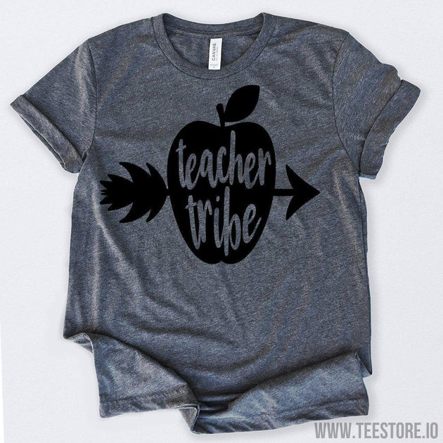 www.teestore.io-Teacher Tribe Tshirt Funny Sarcastic Humor Comical Tee | TeeStore.io