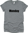 Monday Daily Shirt Design