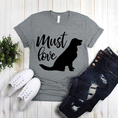 Must Love With Dog Design