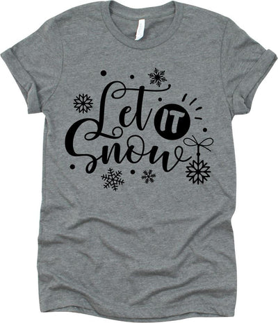 Let It Snow With Snowflakes