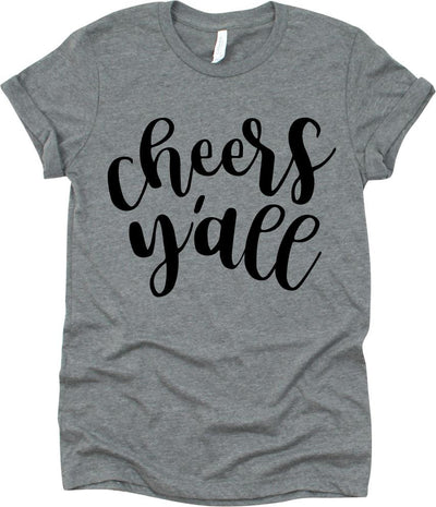 Cheers Y'all Plain Design