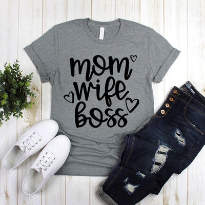 Mom Wife Boss With Hearts
