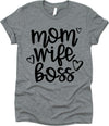 Mom Wife Boss With Hearts