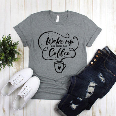 Wake Up And Smell The Coffee With Cup