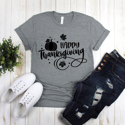 Happy Thanksgiving Pumpkin Design
