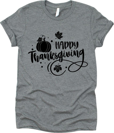 Happy Thanksgiving Pumpkin Design