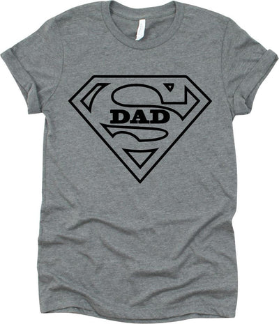 Dad Shirt Superman Design