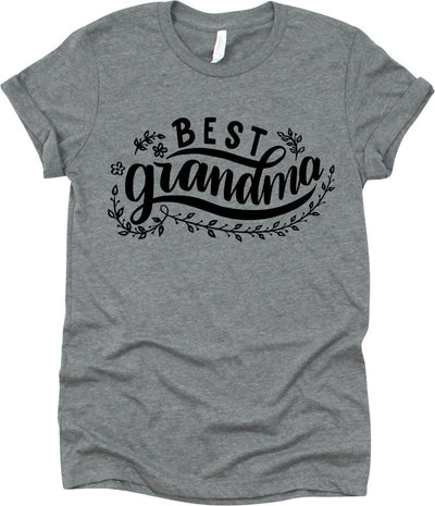 Best Grandma With Leaves Design