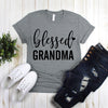 Blessed Grandma With Heart Plain Design