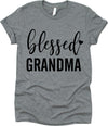 Blessed Grandma With Heart Plain Design