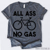 www.teestore.io-All Ass No Gas Recumbent Bike Shirt Tshirt Funny Sarcastic Humor Comical Tee | TeeStore.io