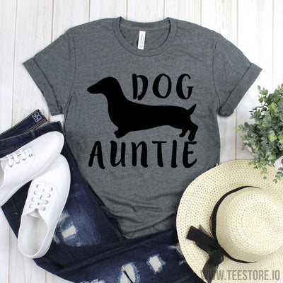www.teestore.io-Aunt Shirt - Dog Auntie Tee - Funny Aunt Shirts - Dog Life T-shirt - Dog Auntie - Auntie Tee Shirt Tshirt Funny Sarcastic Humor Comical Tee | TeeStore.io